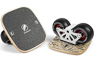 SANXUP Freeskates,Skates with Split Skateboard Design, Aluminum Alloy Panel, High Elasticity Wheels, and Double Wheelbase Bracket - Ultimate Freeskates