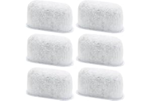 YOICN LTH 6 Pack Charcoal Coffee Machine Water Filter, Activated Carbon Coffee Filter Replacement Compatible with DCC-1200, DCC-3200 and Other Popular Models