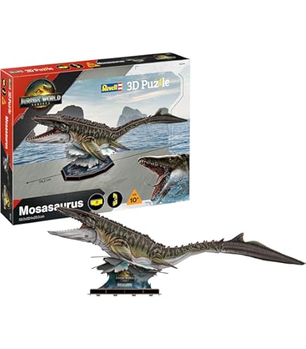 HENBRANDT 12 X Mini-3D-Dinosaurier-Puzzle – Kleine Bastelsets, 8 Verschiedene Designs – Ideal Als Gastgeschenk Oder Für Kinder