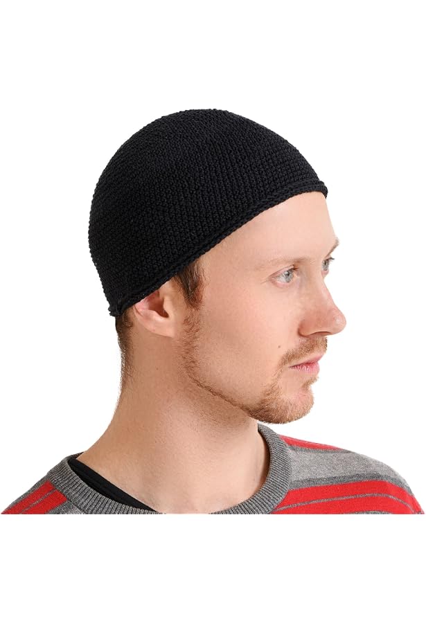 Coran Avec Couverture Cuir Thermique + Casquette Kufi - Format 17x20 Cm, 607 Pages, QR Code Audio - Ensemble Cadeau Spiritualité