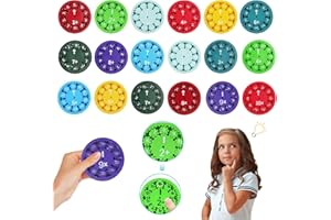 BEIBEIJIA 18 Stück Mathe Fidget Spinner,Lustige Mathe Lern Fidget Toys Für Kinder,Math fakten Fidget Spinner,Mathematik Unterricht Lernspiele Lernspielzeug(Addition,Subtraktion,Multiplikation,Division)
