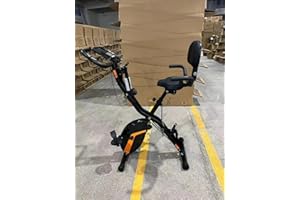CHAOKE Cyclette da Casa con App, Cyclette per Casa Magnetoresistanza ultra Silenziosa 20dB, con Applicazione, Sedile Morbido e Traspirante e Schermo LCD, Peso Massimo di 150KG Cyclette Professionale