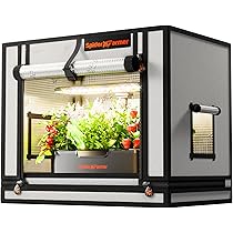 Spider Farmer Kleine kweektent, 60 x 40 x 50 cm, voor aerogarden