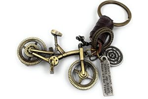 Onwomania - "Fahrrad Bmx Trial Schlüsselanhänger - Metall Glücksbringer ideal als Geschenk z.B. für den besten Freund, die beste Freundin, Mama - Für Männer, Frauen & Kinder