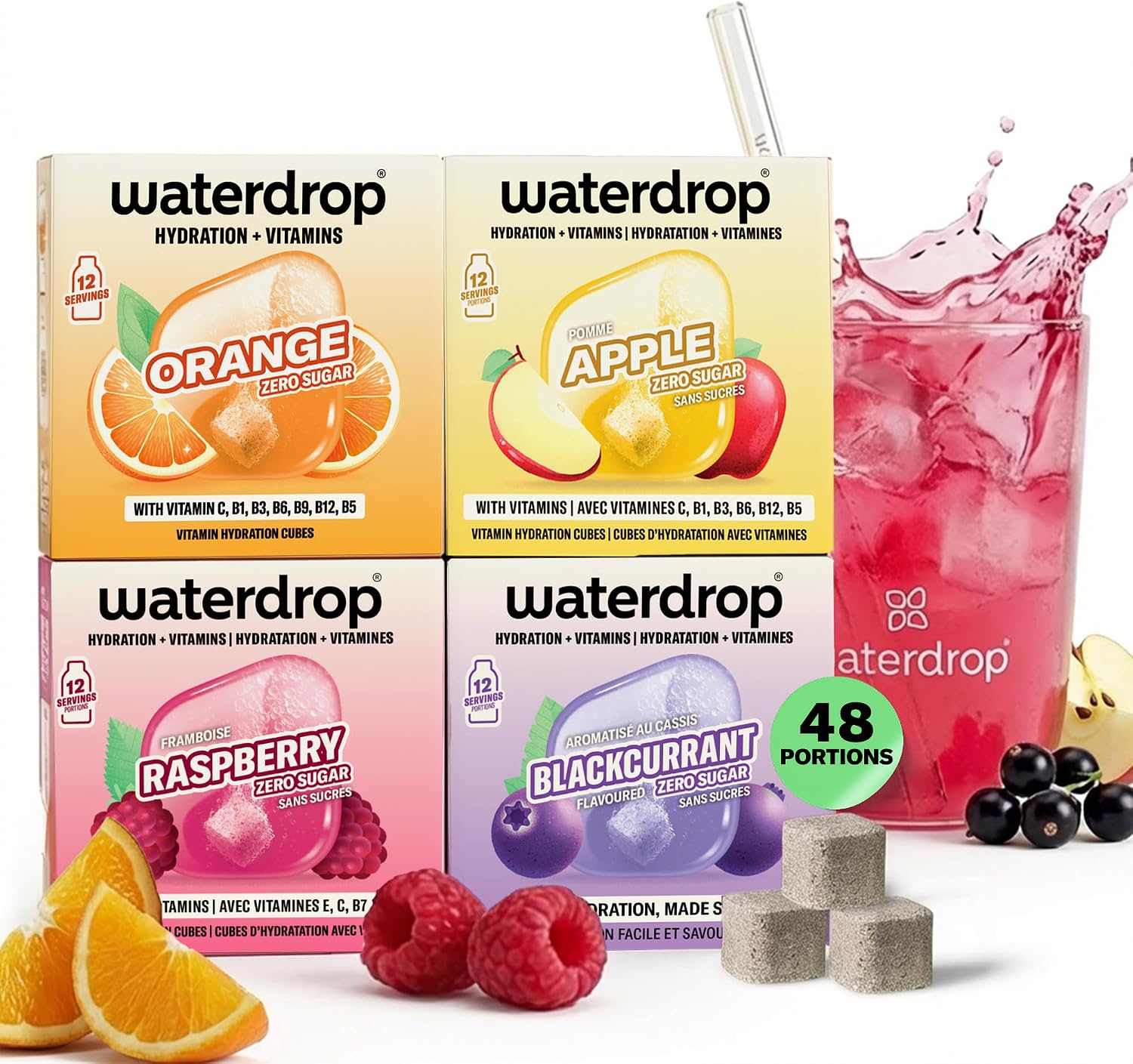 Test Complet & Analyse de Fiabilité : waterdrop Grands Classiques - 48 Cubes Pastil