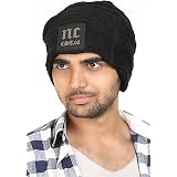 FabSeasons Cotton Skull Cap (Black 