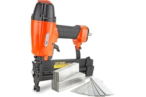 Tacwise 1804 Chiodatrice/Graffatrice Pneumatica 2 in 1 con 1000 Chiodi Tipo 18G / 30 mm e 800 Punti Tipo 90/25 mm