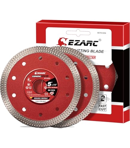 Dischi Diamantati SHDIATOOL - 2 Pezzi 115mm Per Porcellana E Marmo | Taglio A Secco O Umido