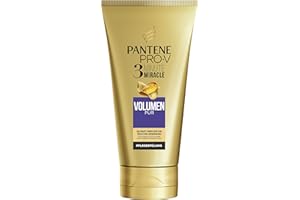 Pantene Pro-V Miracle odżywka do włosów, czysta objętość przez 3 minuty, odżywka, pielęgnacja włosów, połysk, nadaje włosom objętość, widocznie zdrowsze włosy, piękno, złoty, 150 ml