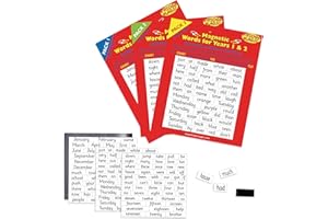 FRIDGE MAGIC National Literacy Strategy Magnetic Words for Years 1&2 TRIPLE PACK (Packs 1, 2 & 3) Key Stage 1