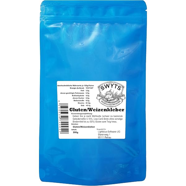 25 Kg Weizenkleber | Weizengluten | Low Carb | Mehlersatz Mit Hohem Proteingehalt | Seitan | Weizen | Weizeneiweiß | Vital | Lebensmittelzusatz Zum Backen Und Kochen | Buxtrade