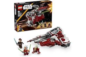 LEGO Star Wars 75401 Jedi Interceptor di Ahsoka con Minifigure di Anakin Skywalker con Spade Laser e Droide R7-A7, Starfighter Giocattolo per Bambini e Bambine da 8 Anni Fan di Le Guerre dei Cloni