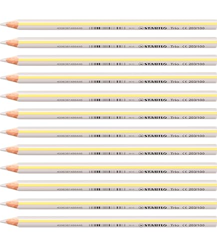 Lapis de Cor Jumbo 12C Triangular c/ Apontador Faber Castell