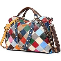 Borsa A Tracolla Eysee In Pelle | Colorata, Con Manico E Tracolla Regolabile | Per Donna, Spazio Ampio E Pratico - Foto 6