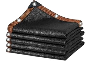 HUJZJY Red de Sombra Red de Sombra 1.5x3m, Malla Sombreo Toldo, Red de Sombreado para Invernadero, Red de Sombra con Ojales, Vela de Sombra Rectangular, para Patio Piscina Jardín