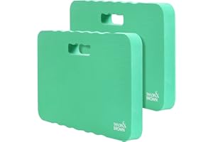 Taylor & Brown 2 Pack Kneeling Pad, Garden kneeling Pad, Comfortable Knee Pad Cushion, Foam Kneeler Mat, Knee pads for Gardening, Outdoor, Work, Yoga, Bath and More（43 x 28cm (Green)