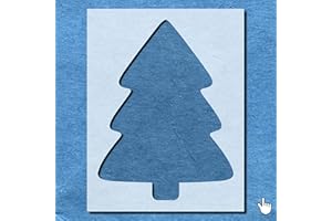 LAZER NINJA Stencil Christmas Tree Mylar Painting Wall Art Crafts Airbrush