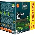 Dilmah Premium Quality 100% Pure Ceylon Tea, 3 Packs of 100 Tea Bags (Total of 300 Tea Bags)