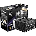 MSI MPG A850G PCIE5 power supply unit 850 W 24pin ATX ATX Black