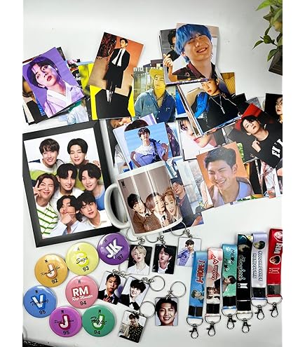 SINCE 7 STORE BTS RM Rap Monster Gift box for BTS Fans, INCLUDES 5