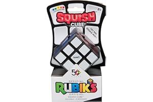 Rubik's Würfel – Rubiks Cube Squish 3x3 – Puzzlespiel Erwachsene und Kinder – sensorisches Spielzeug – Farbabstimmungs-Puzzle – Problemlösungs-Puzzle – Kinderspiel ab 8 Jahren