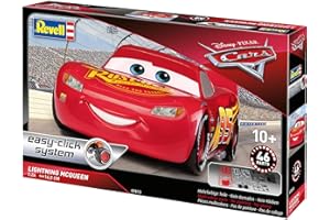 Revell Cars The Movie Flash MC Queen Maquette Voiture, 7813, Rouge
