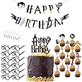 Home Smart Wizard Birthday Party Banner Set for Theme Party Decorations Ideal Banner for Birthday 41PC Decoration Set