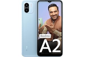 Redmi A2 (Aqua Blue, 2GB RAM, 64GB Storage)