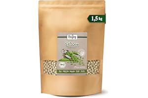 Biojoy Petits pois BIO (1,5 kg), graines entières, sans additifs