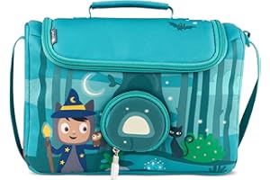 tonies Listen & Play Bag - Enchanted Forest, Carry Bag to Store Toniebox, Headphones, Charging Station, and Six or More, Kid's Gifts