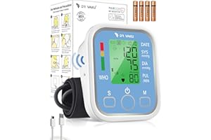 DR VAKU® BP Monitor Fully Automatic Blood Pressure Machine to Check Digital Accurate Level for Home Monitoring Device with Ta