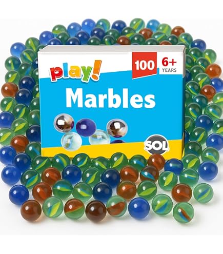 Quercetti – Recharge De 100 Billes Diamètre 14 Mm – Marble Run – 5 Couleurs – Fabriqué En Italie