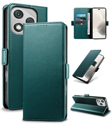 Coque En Cuir PU Pour Honor 400 Lite 5G (6.7") - Housse Flip Avec Fenêtre, Support, Protection