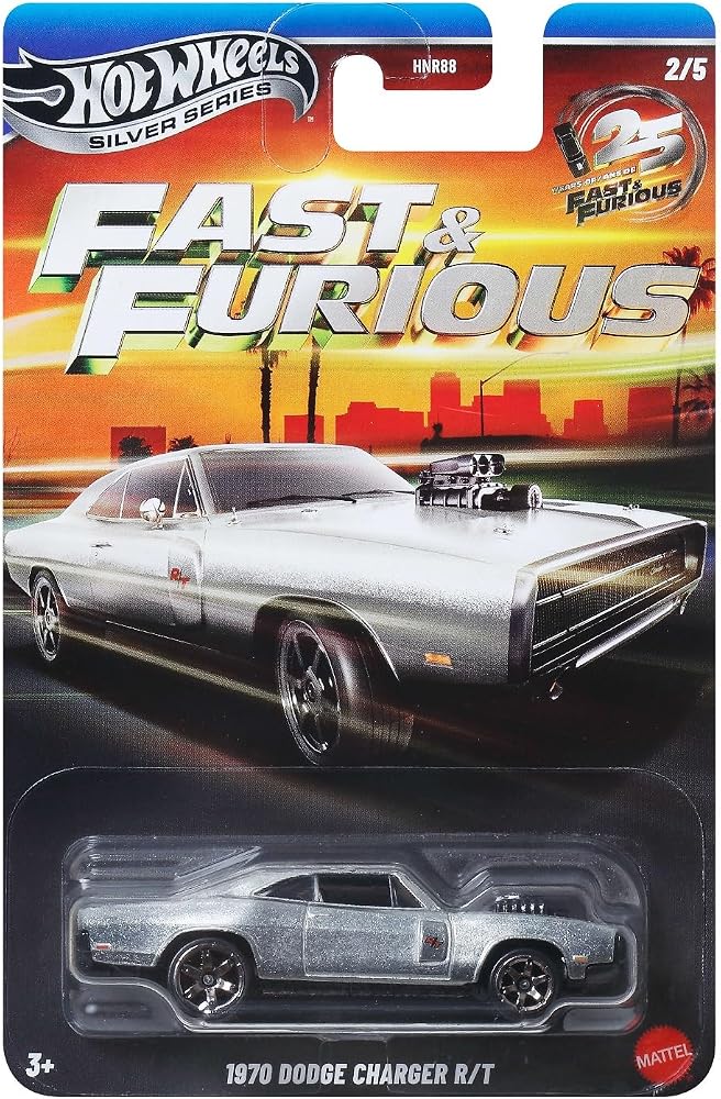 Hot Wheels Silver Series 1970 Dodge Charger R/T (2/5) HNR88 JKX21