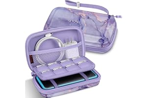 FINTIE Custodia Case per Nintendo 2DS XL / 3DS LL - Custodia Protettiva da Viaggio Borsa con Slots e Tasca Interna per Console Nintendo 2DS XL / 3DS / XL/ LL,
