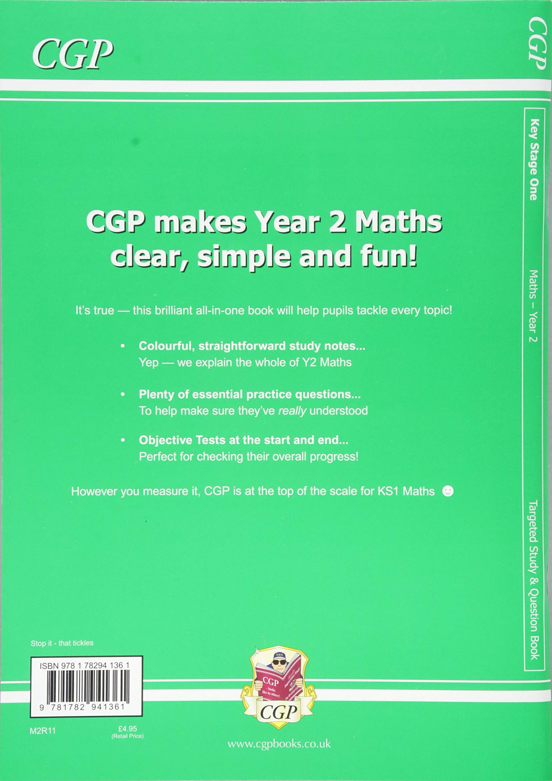 KS1 Maths Targeted Study Question Book Year 2 CGP Year 2 Maths 