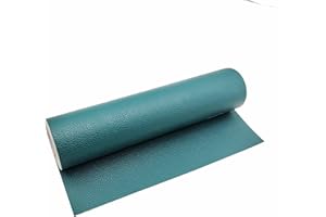 Surriba Selbstklebende Leder, Kunstleder Flicken Selbstklebend Reparaturset für Motorrad Sofa Rückenlehne Stühle DIY Stifteetui Handtasche 20 * 120cm Smaragdgrün