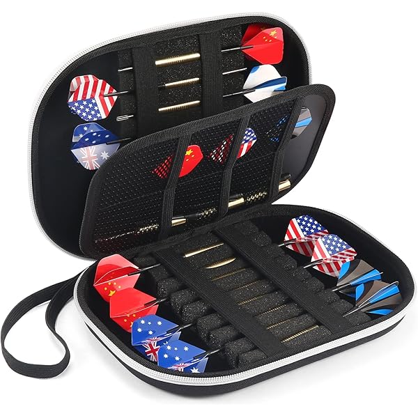 Dartboard Cover Waterproof – 600D Oxford Dust & Weather Protection | 24-Inch Diameter Drawstring Cover For Indoor/Outdoor Dartboards