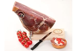 Prosciutto Crudo Nostrano | Parte Centrale - Trancio da 3 kg c.ca | Senza Glutine - Senza Lattosio | Cornacchia Salumi