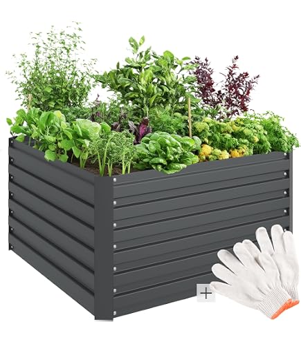 Land Guard Hochbeet Aus Verzinktem Stahl – 30x100x30 Cm, 359 Liter Fassungsvermögen