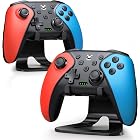 HASACOOL Kabelloser Switch Controller für Nintendo Switch 2/Switch/OLED/Lite/PC/Android/iOS, Switch Pro Controller mit Progra
