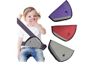 SwirlColor Kinder Auto Sicherheitsgurt verstellbares Kinder-Auto-Sicherheitsgurt 3 Stücke