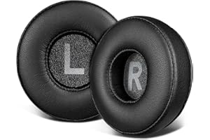 SOULWIT Cuscinetti 70mm Ricambio per Sony WH-CH500/CH510/CH520,MDR-ZX100/ZX110/ZX110NC/ZX110AP/ZX220/XB200/ZX300/ZX330BT,MDR-V100/V150/V200/V250/V300/V400, Ear Pads Cushions per DR-BT101/ZX102DPV