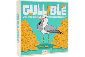 Gullible: The super-fun party game of creativity, bluffing and hilarious facts. Will you fool your family and friends or beli