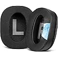 SOULWIT Cooling Gel Earpads Cushions Replacement for Logitech G Pro, G Pro X, G Prox 2, G Pro X SE Headphones, Ear Pads with Noise Isolation Foam, Added Thickness - Black