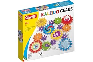 Quercetti - 2341 Georello Kaleidogears - Jeu D'Engrenage Et Constructiong Gears! Gears! Gears!