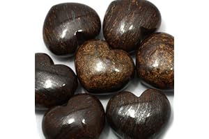 Bronzite Crystal Heart - 4.5cm by CrystalAge