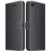 ELESNOW Hülle für iPhone 7 Plus / 8 Plus, Premium Leder Flip Wallet Schutzhülle Tasche Handyhülle für iPhone 7 Plus / 8 Plus 