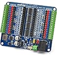 OSOYOO Nano IO Shield Breakout Board with GPIO Status LED, Terminal Expansion Holder for Arduino Nano