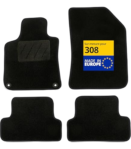 MDM SP-4394 Fußmatten Velours Autoteppich passend für